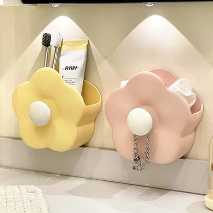 Flower Shaped Wall Mounted Pen Holder