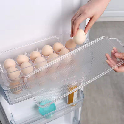 Acrylic Egg Storage Box With Lid