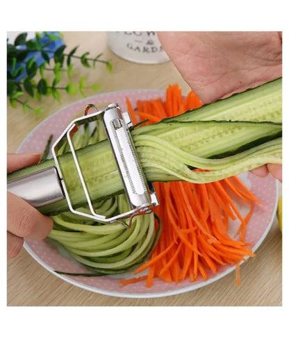 Stainless Steel Julienne Peeler Vegetable Cutter