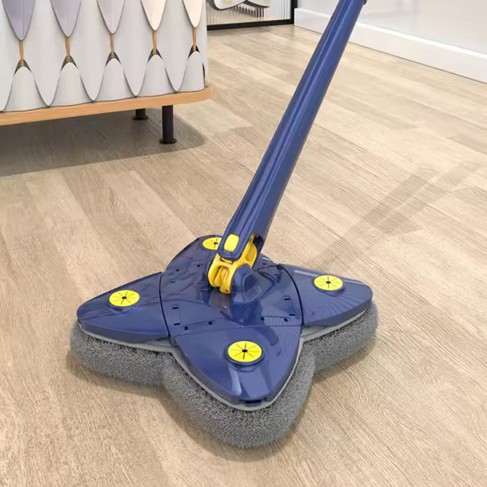 Rotatable 4 Leaf Twist Mop