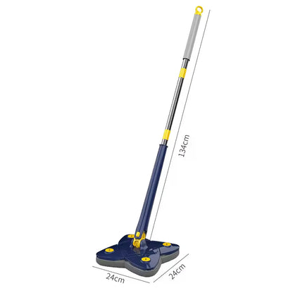 Rotatable 4 Leaf Twist Mop
