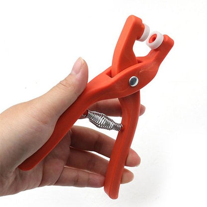 New Imported Quality 50 Metal Snaps Buttons with Fastener Pliers Tool Kit Five Buckle Set Sewing Free Buttons Set