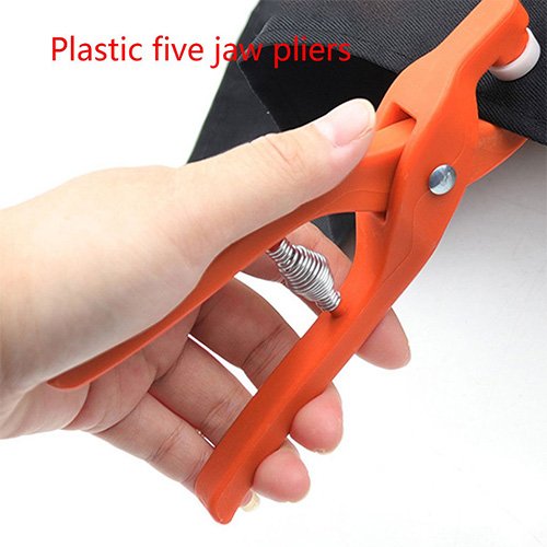 New Imported Quality 50 Metal Snaps Buttons with Fastener Pliers Tool Kit Five Buckle Set Sewing Free Buttons Set
