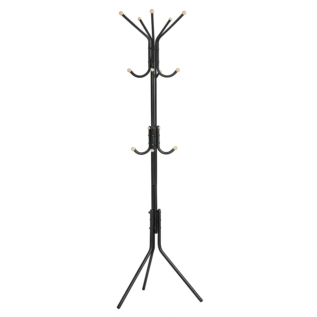 Multi Hook Metal Coat Hat Storage Racks