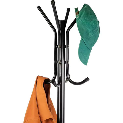 Multi Hook Metal Coat Hat Storage Racks
