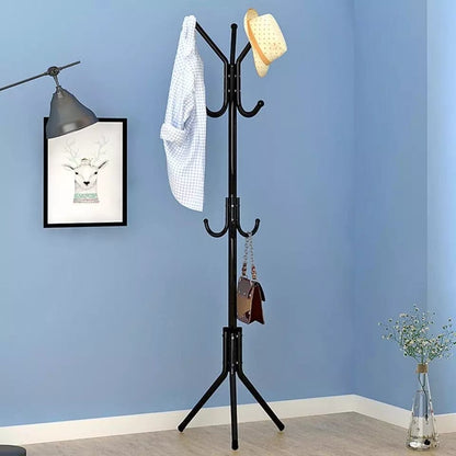 Multi Hook Metal Coat Hat Storage Racks