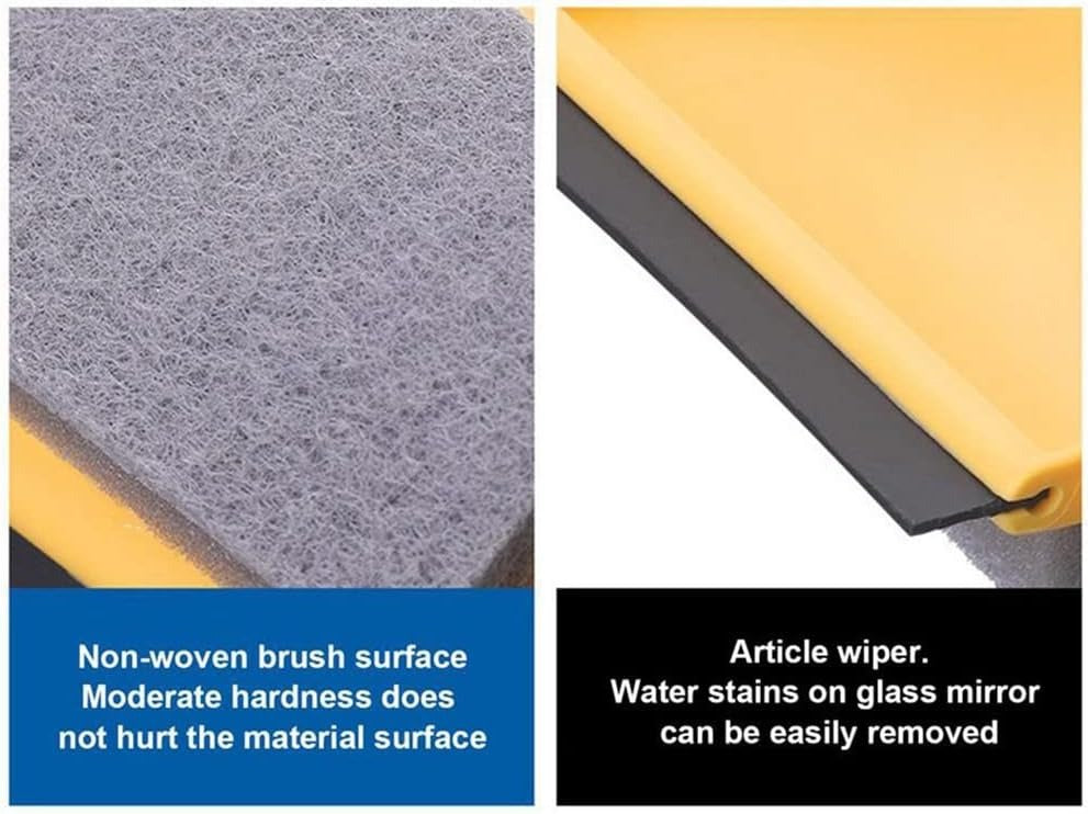 Multifunctional Glass Cleaning Brush Double Sided Sponge Brush Dual Purpose Wiper Household Window Cleaning Tool