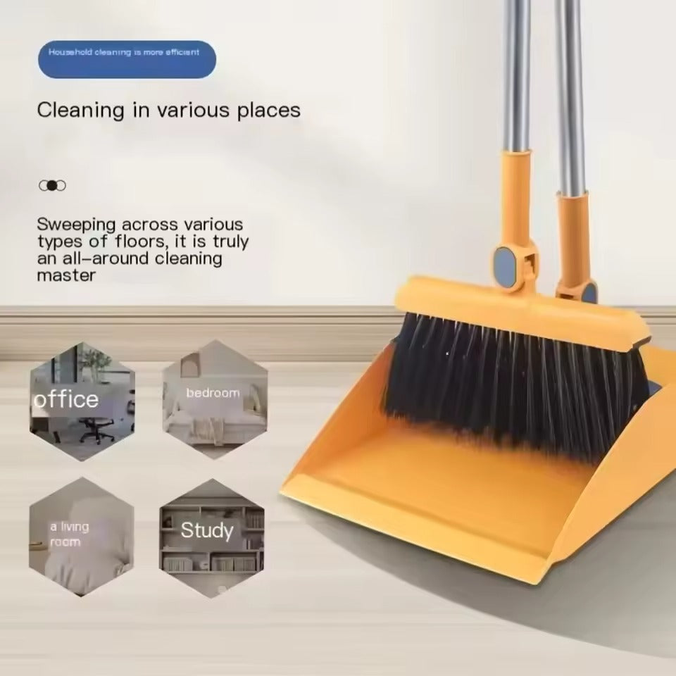 Dustpan Long Handle - Broom and Dustpan Set