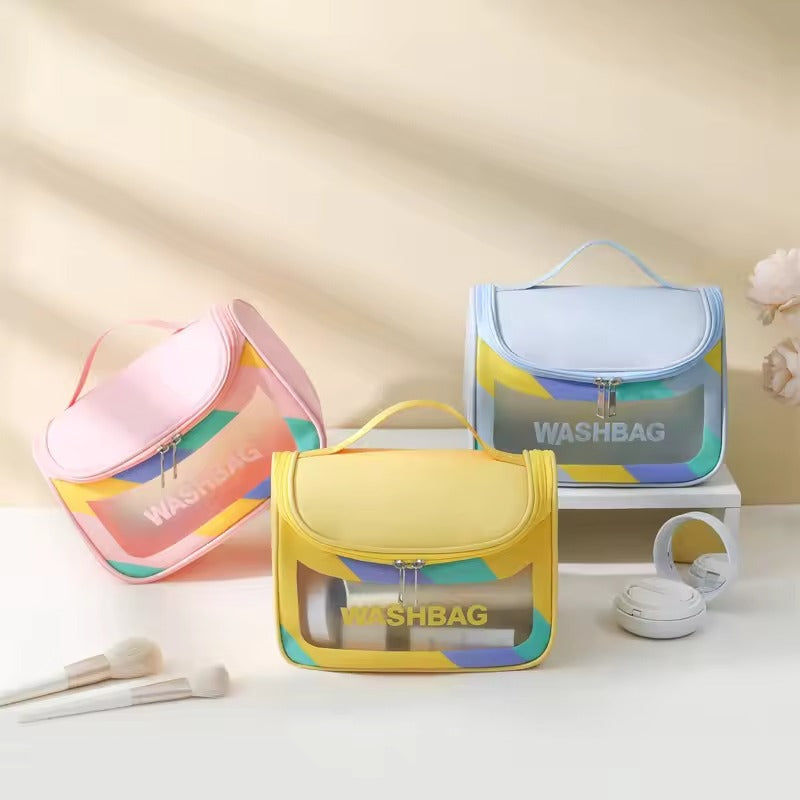 Travel Washbag Cosmetic Organizer | Waterproof Hanging Toiletry Bag