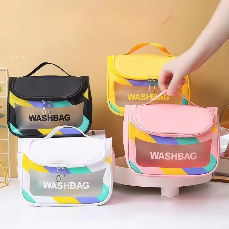 Travel Washbag Cosmetic Organizer | Waterproof Hanging Toiletry Bag