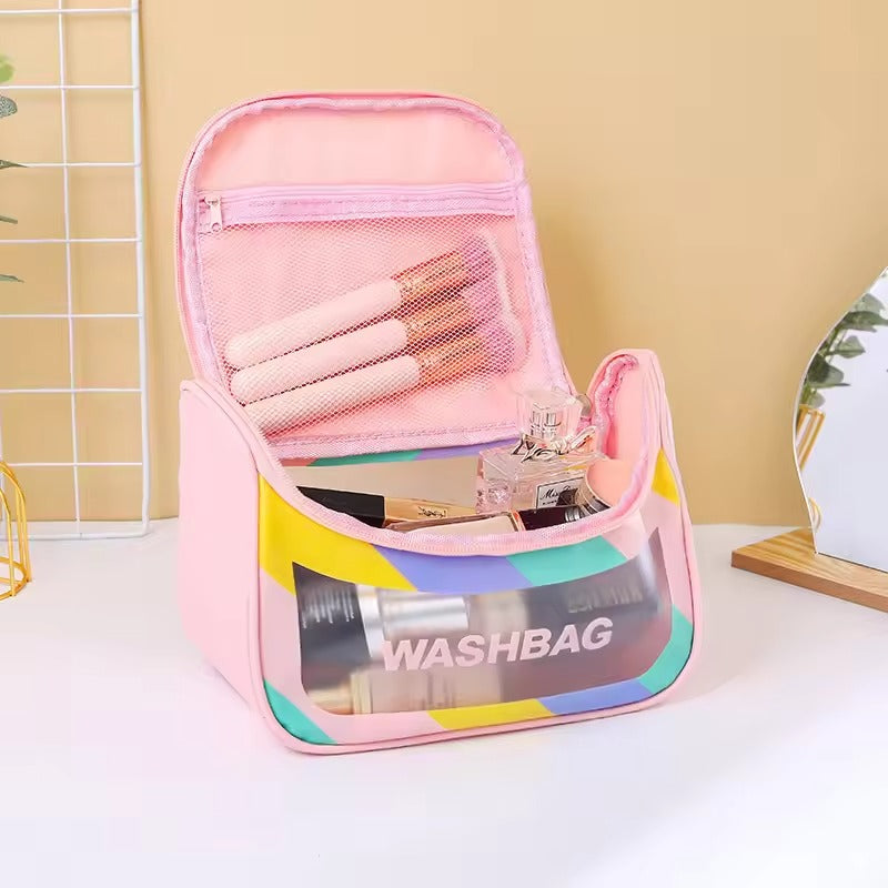 Travel Washbag Cosmetic Organizer | Waterproof Hanging Toiletry Bag
