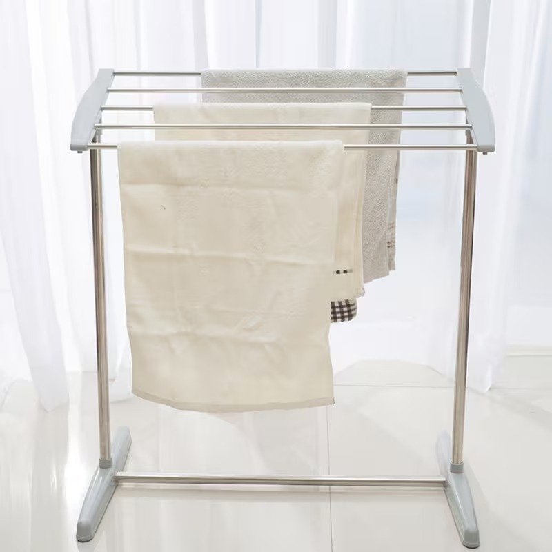 Mobile Towel Rack, Multifunctional Floor Standing Towel Rack - Image 2