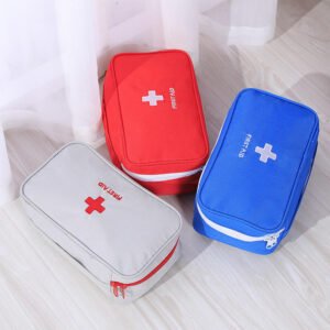 Household Portable Waterproof Outdoor Travel Medical Multi-Pocket Medicine First Aid Kit Storage Bag