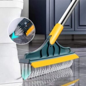 3 In 1 Floor Scrub Brush With Long Telescopic Handle