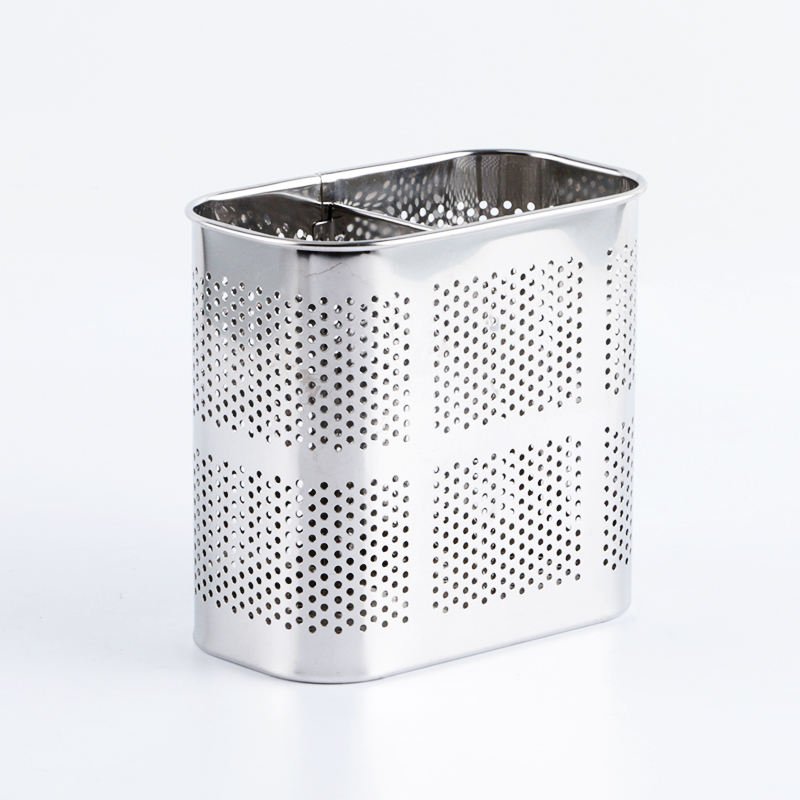 Iron Steel Utensil Holder, Kitchen Wall Hanging Steel Cutlery Holder Organizer Rack