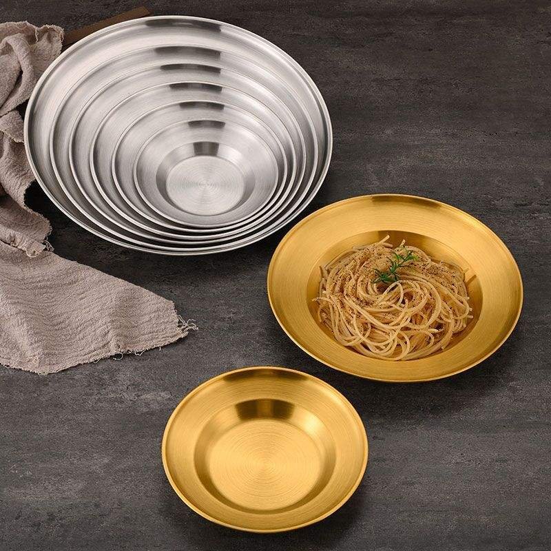 Juliana Style Luxury Golden Plate 17CM– 23CM - Image 2