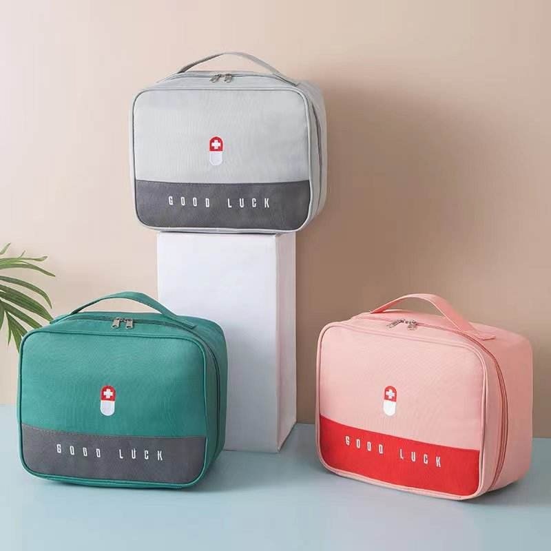 Premium Medicine Storage Bag Organizer First Aid Bag