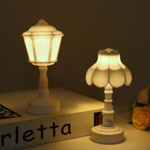 2PC MINI RETRO DESK TABLE LAMP