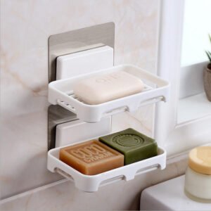 Luxury Wall Mounted Plastic Soap Holder