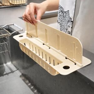 Kitchen Sink Splash Guard and Caddy
