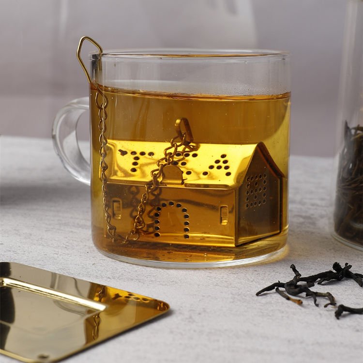 Stainless Steel House Tea Infuser - Image 2