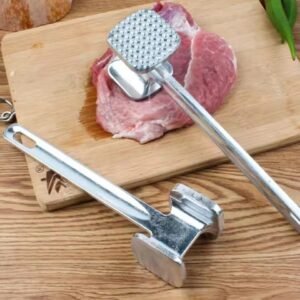 Two Sides Aluminum Meat Hammer Mallet Beef Chicken Kitchen Tools