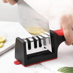 3-in-1 Knife Sharpener With Fruit And Meat Knife Peeler