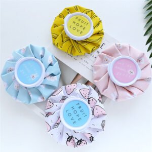 Reusable hot and cold ice packs, mini sports injury ice pack with water bag, nylon material for pain relief and recovery