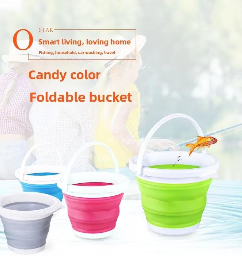 10 LITER FOLDABLE SILICON BUCKET - Image 4