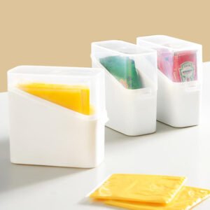 Cheese Storage Container Organizer For Fridge