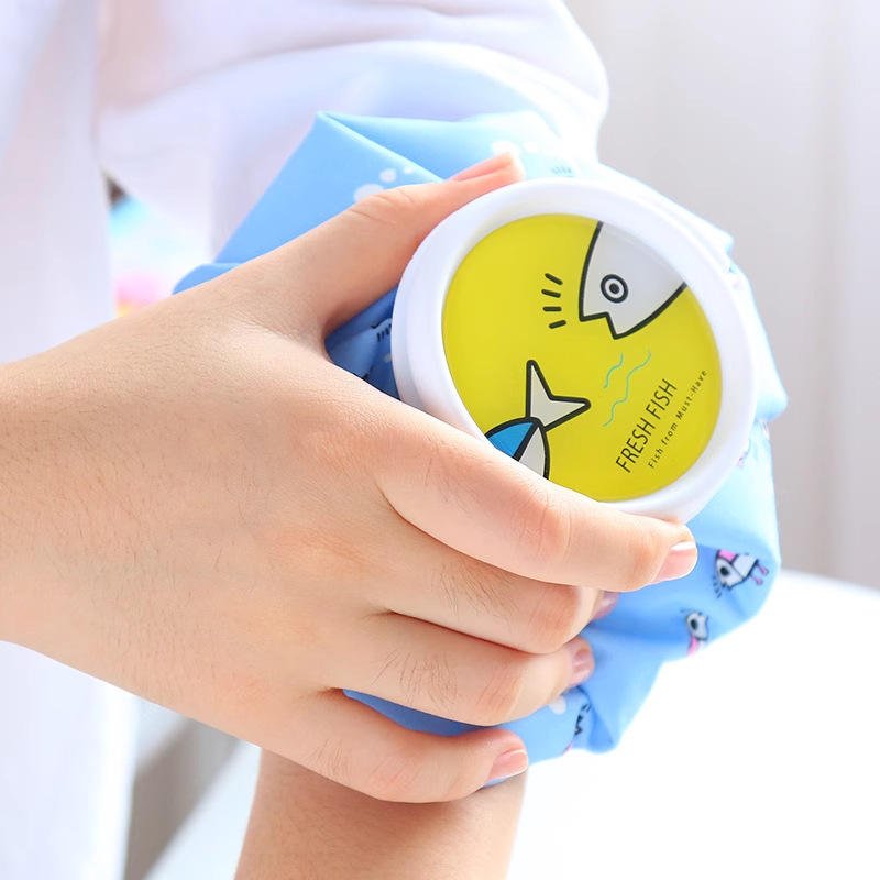 Reusable hot and cold ice packs, mini sports injury ice pack with water bag, nylon material for pain relief and recovery - Image 2