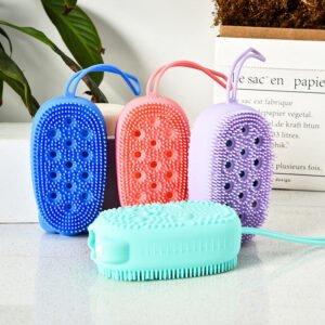 2 in 1 Ultra Soft Bath Sponge Shower Brush