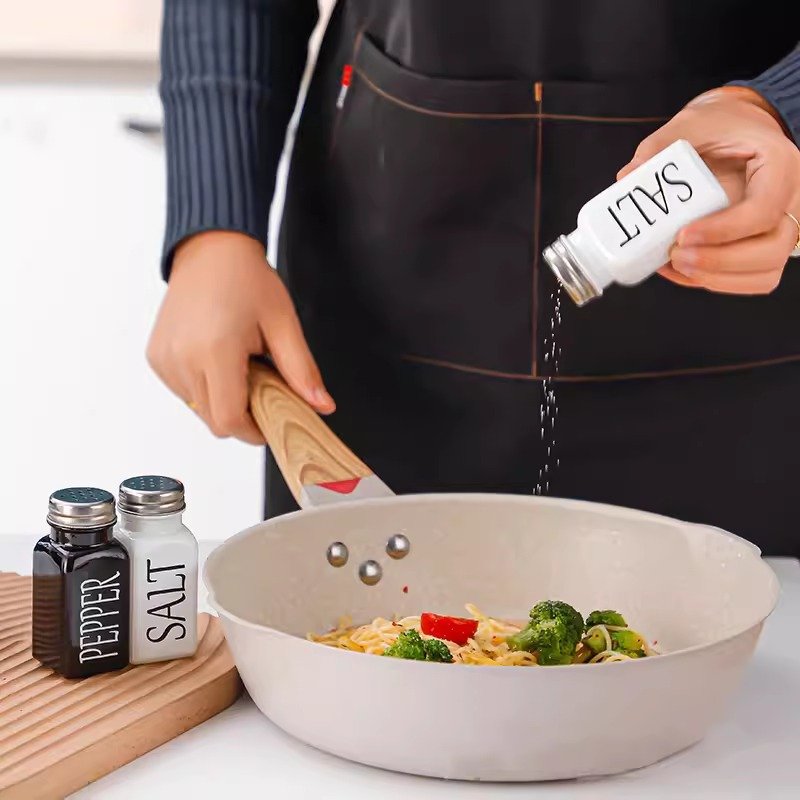 2PC BLACK & WHITE SALT & PEPPER - Image 3