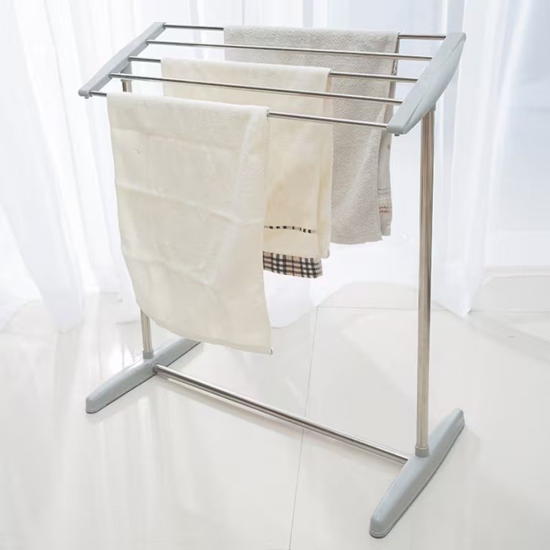 Mobile Towel Rack, Multifunctional Floor Standing Towel Rack - Image 3