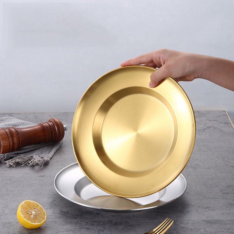 Juliana Style Luxury Golden Plate 17CM– 23CM - Image 3