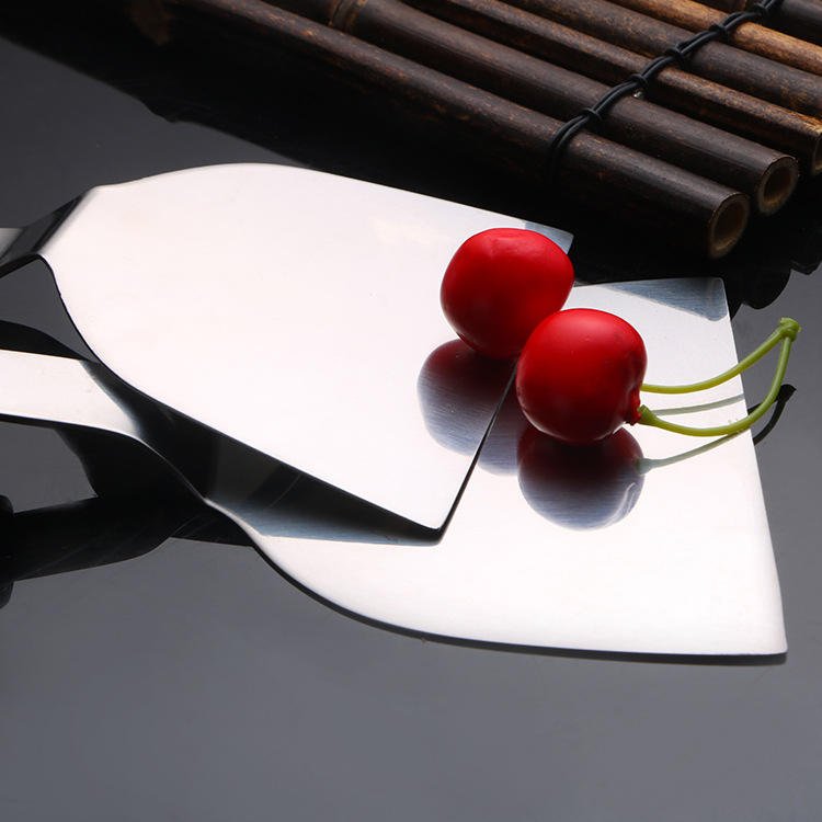 STAINLESS STEEL WOODEN HANDLE TEPPANYAKI SHOVEL NON-SLIP TURNER - Image 4
