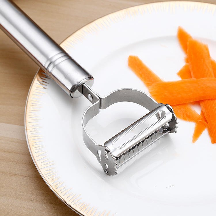 Stainless Steel 2 in 1 Fruit Vegetable Peeler - Image 3