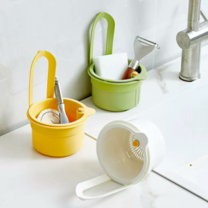 2 IN 1 Kitchen Hanging Sink Drain Basket