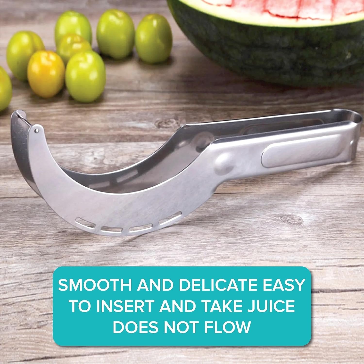 Stainless Steel Watermelon Slicer and Cutter - Image 3