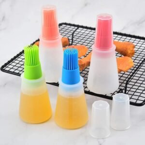 Silicone Cooking Oil Brush | With Sillicon Bottle