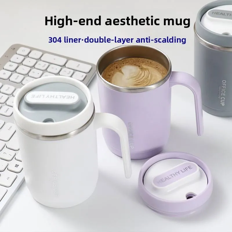Insulated Coffee Mug With Handle 500 ml - Image 2