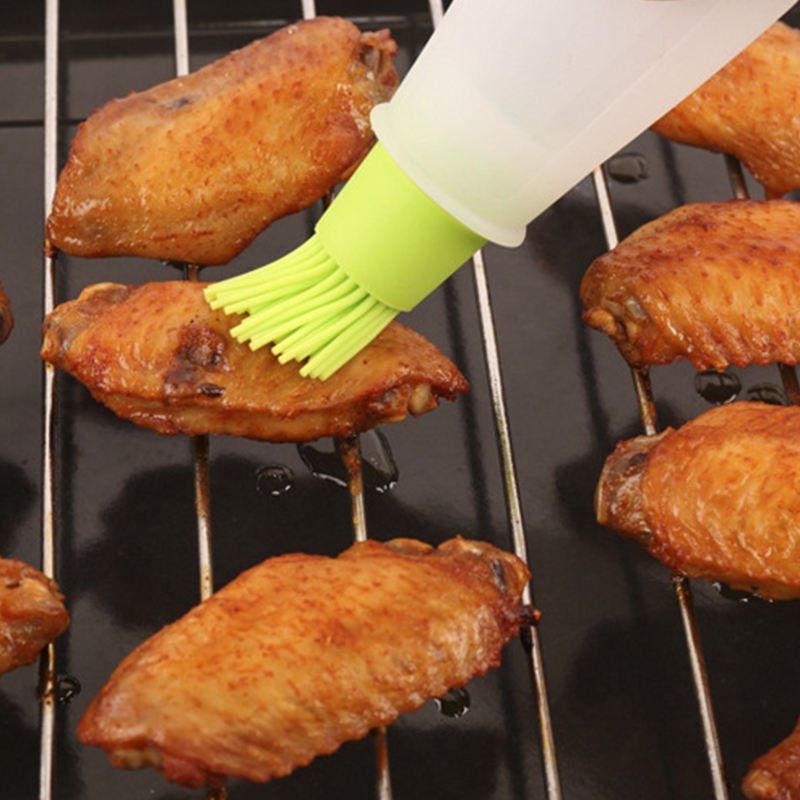 Silicone Cooking Oil Brush | With Sillicon Bottle - Image 2