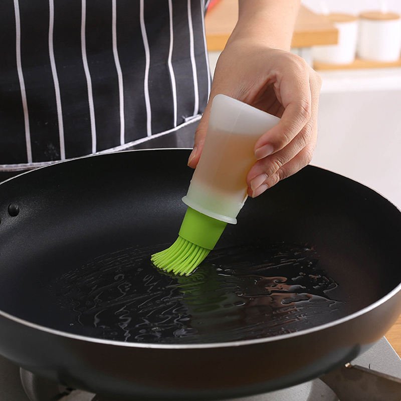 Silicone Cooking Oil Brush | With Sillicon Bottle - Image 3
