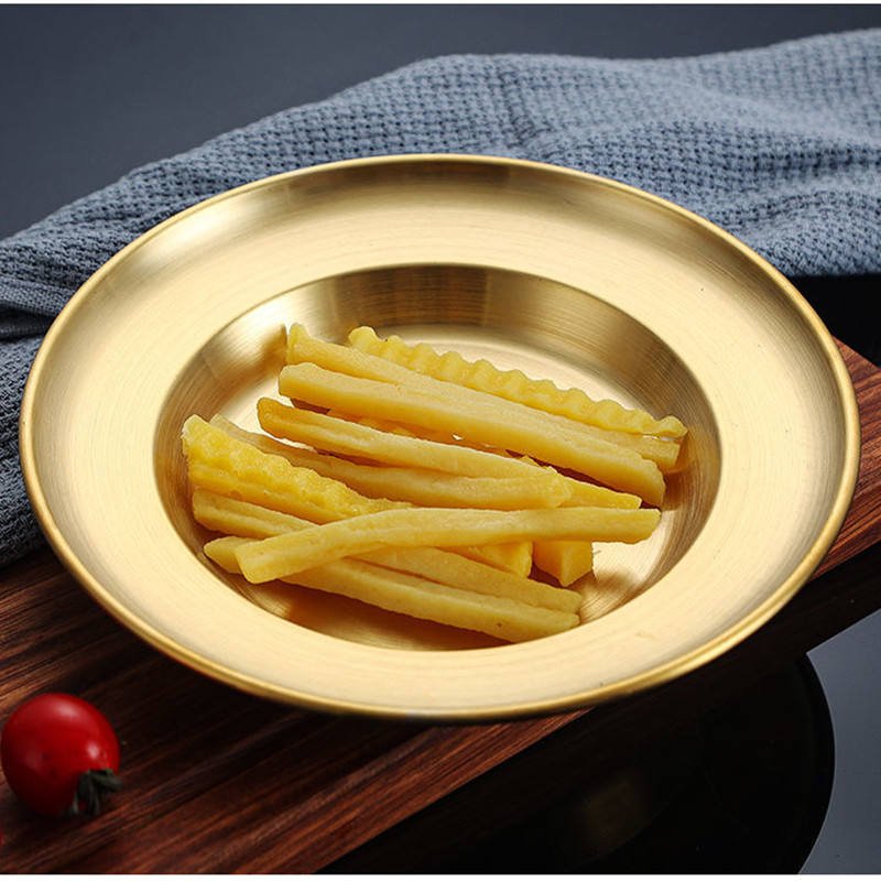 Juliana Style Luxury Golden Plate 17CM– 23CM
