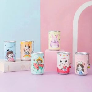 Mini Cartoon Can Makeup Remover Wet Wipes Tissue