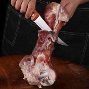 5inch Kitchen Boning Knife Stainless Steel Fruit Knife With Wooden Handle