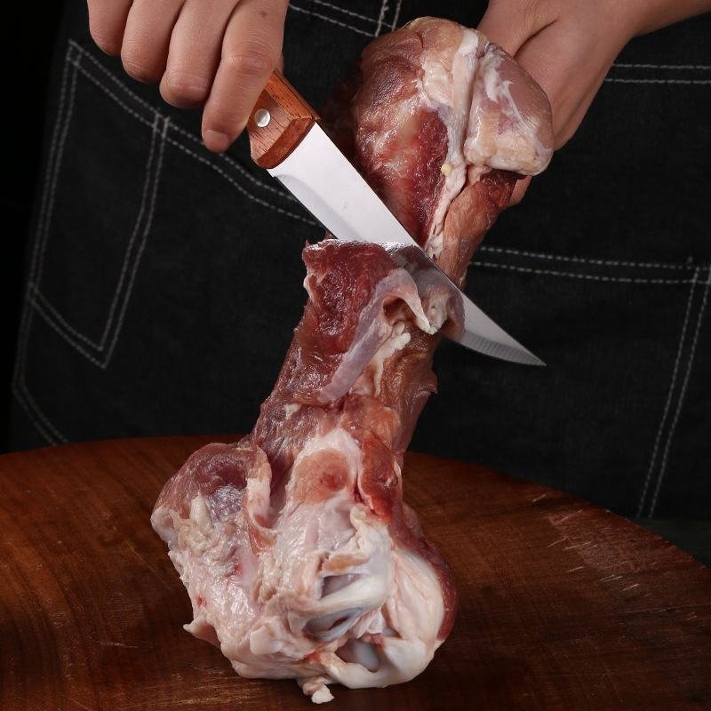 5inch Kitchen Boning Knife Stainless Steel Fruit Knife With Wooden Handle