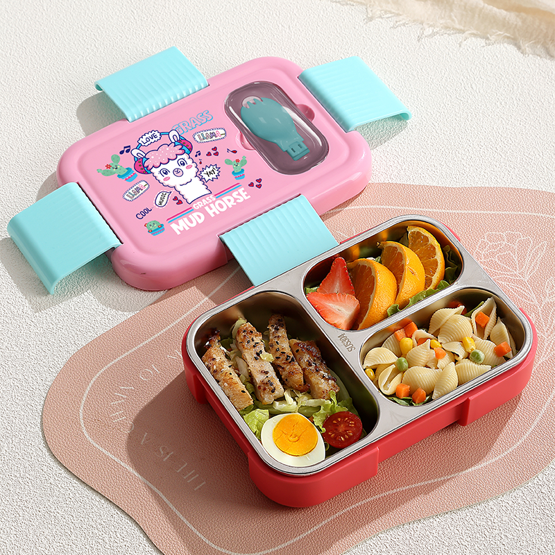 Stainless Steel Bento Lunch Box for Kids - Image 6