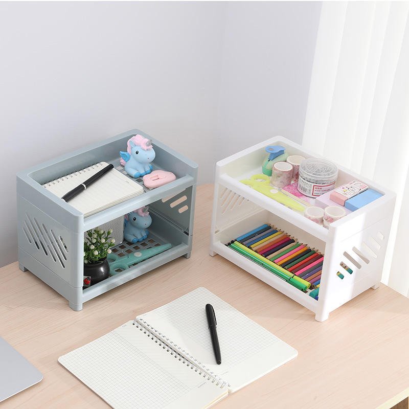 2 Tier Storage Rack Desktop Organizer - Image 4