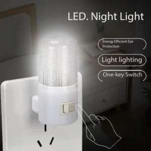 2PC Wall Mounting Night Lamp Bulb Holder